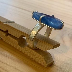 Blue Stone Cocktail Ring